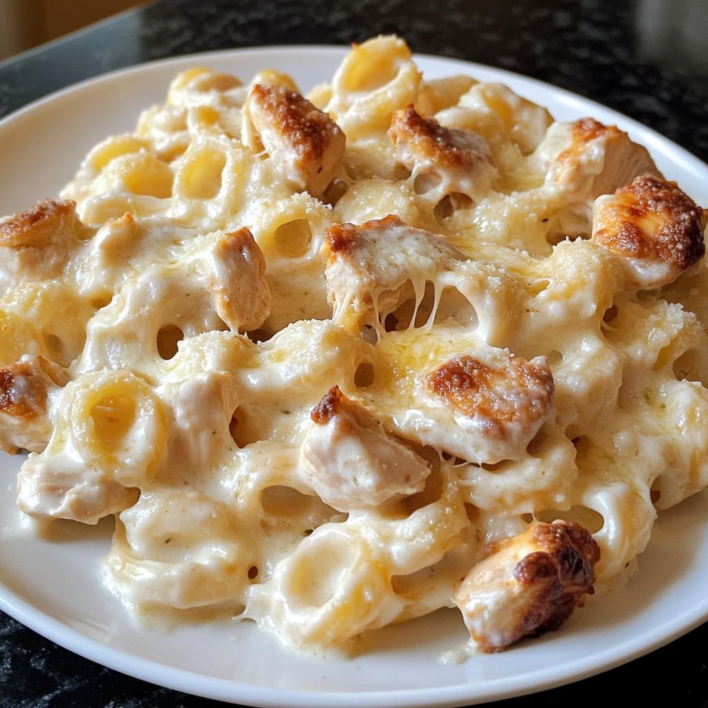 Easy Parmesan Chicken Pasta