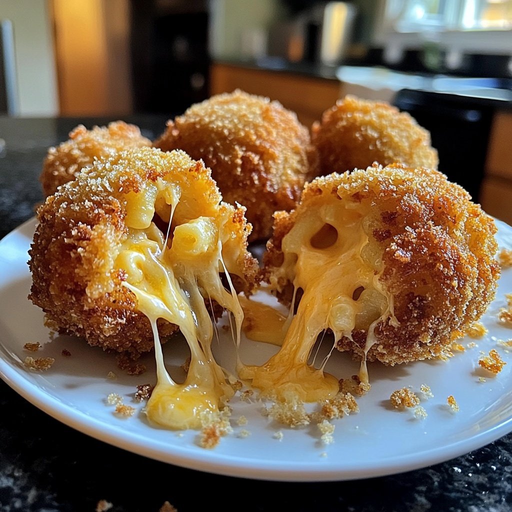 Fried Mac and Cheese Bites